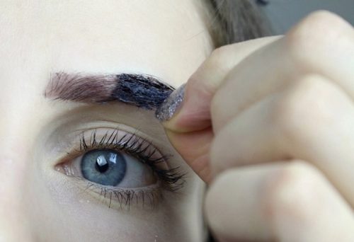 تاتو ابرو بعد چند روز خوب میشه
